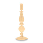 Samarcanda - Lot De 2 Bougeoirs - Pêche - Verre Borosilicate