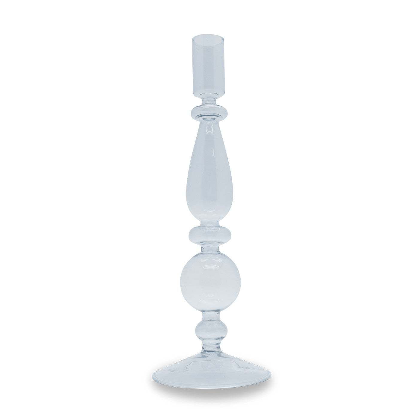 Samarcanda - Lot De 2 Bougeoirs - Transparente - Verre Borosilicate