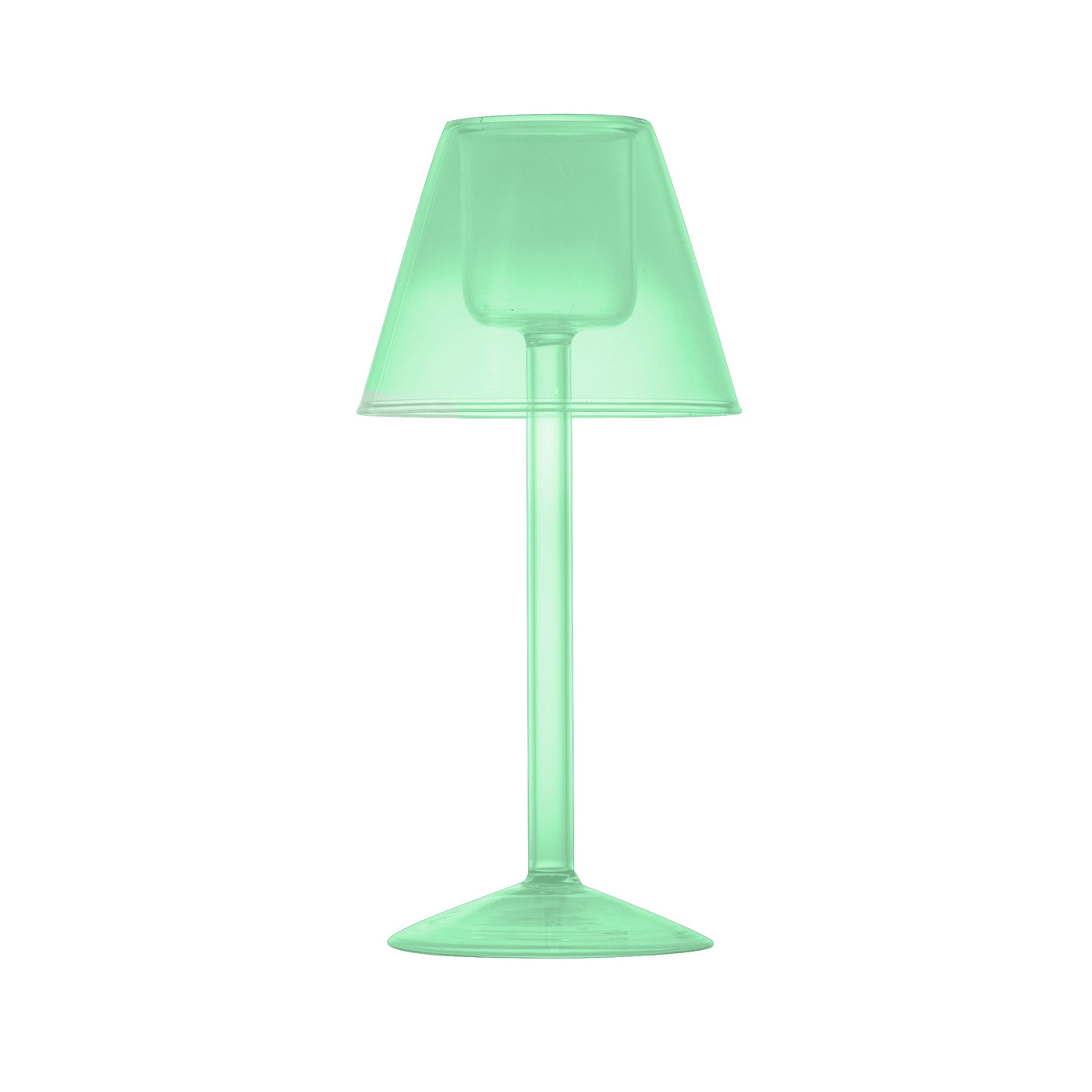 Samarcanda - Porte-bougies À Réchaud - Verte - Verre Borosilicate
