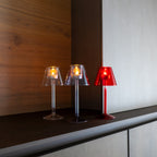 Samarcanda - Porte-bougies À Réchaud - Rouge - Verre Borosilicate