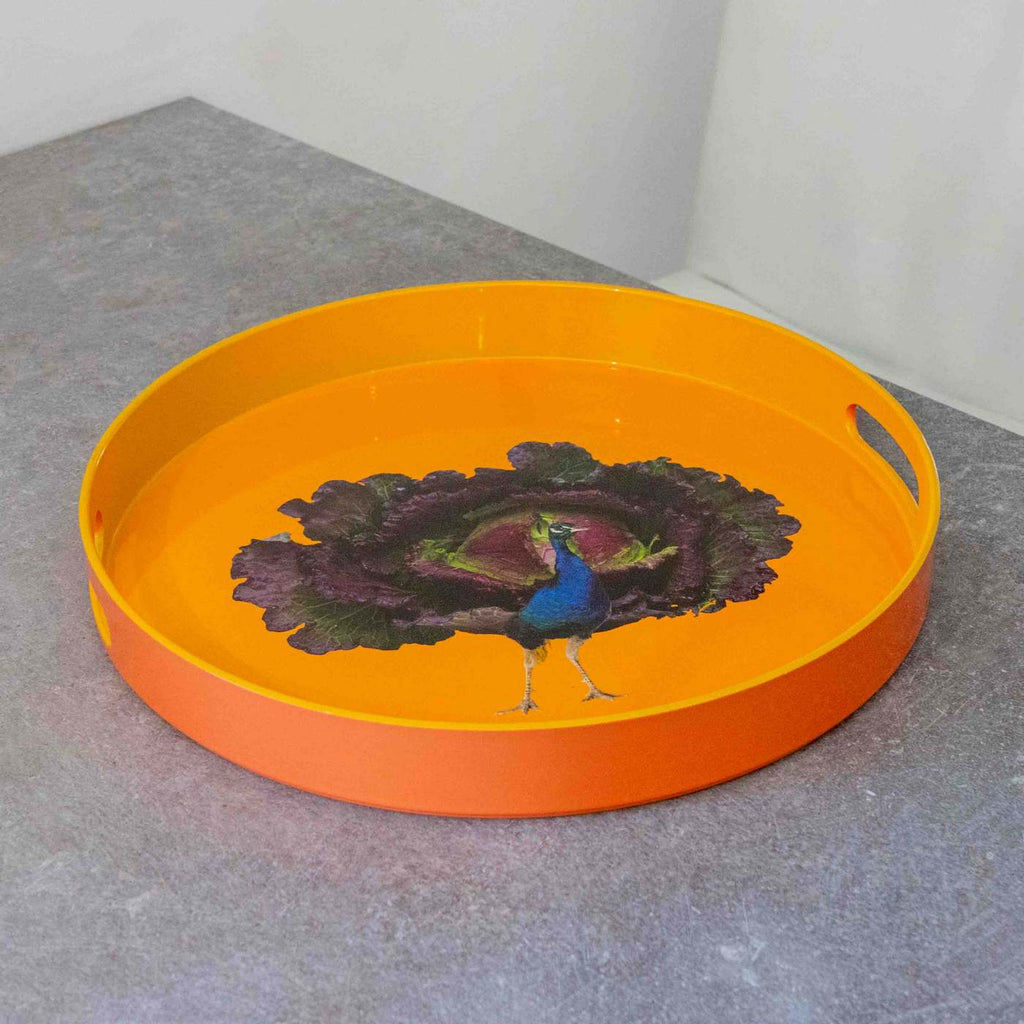 Mykonos - Plateau Rond Paon - PVC