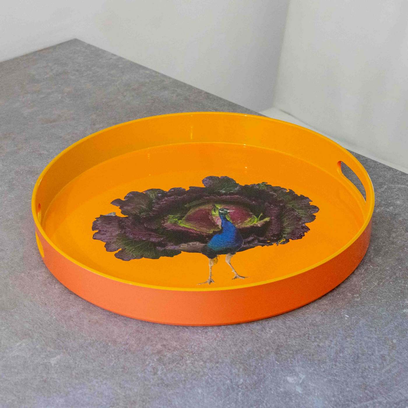 Mykonos - Plateau Rond Paon - PVC