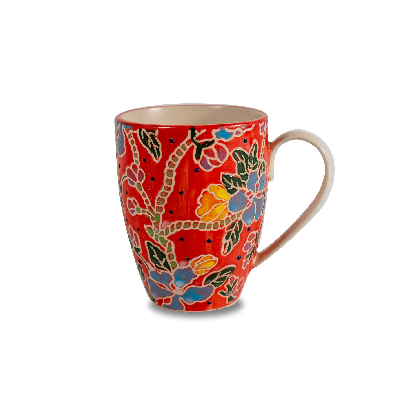 Tasse En Céramique Décorée Ø 9 X H 11 Cm Contenance 360 Ml