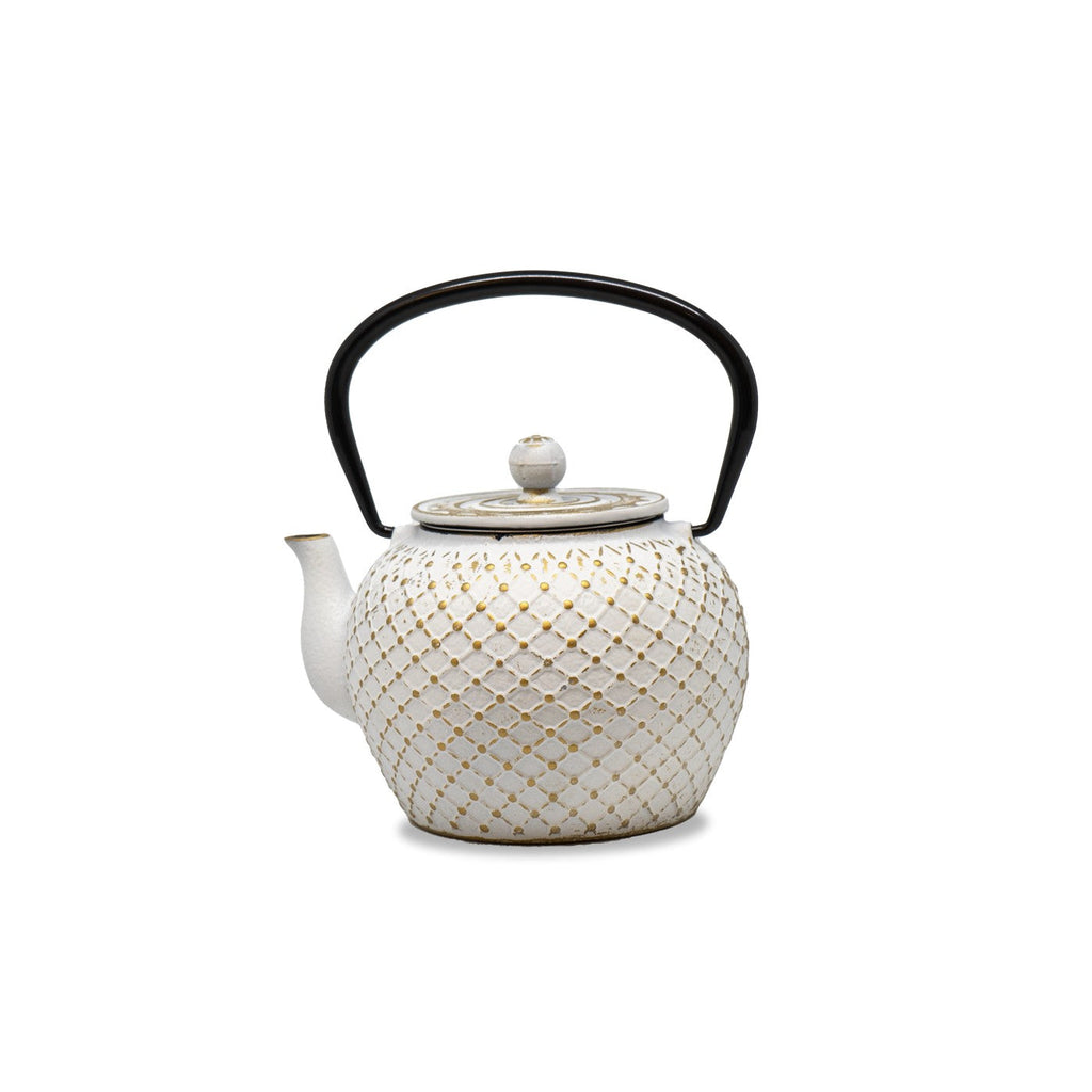 Osaka - Théière - Blanche - Métal - 1,2L
