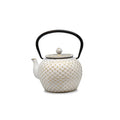 Osaka - Théière - Blanche - Métal - 1,2L