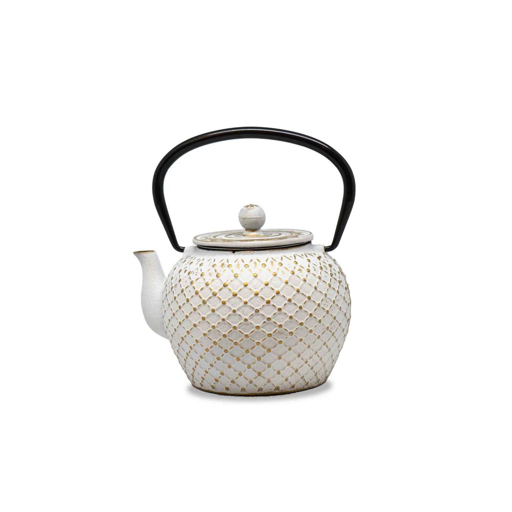 Osaka - Théière - Blanche - Métal - 1,2L