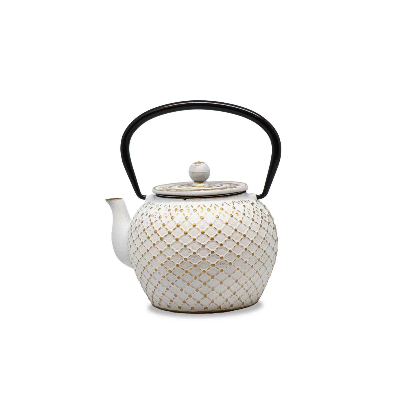 Osaka - Théière - Blanche - Métal - 1,2L