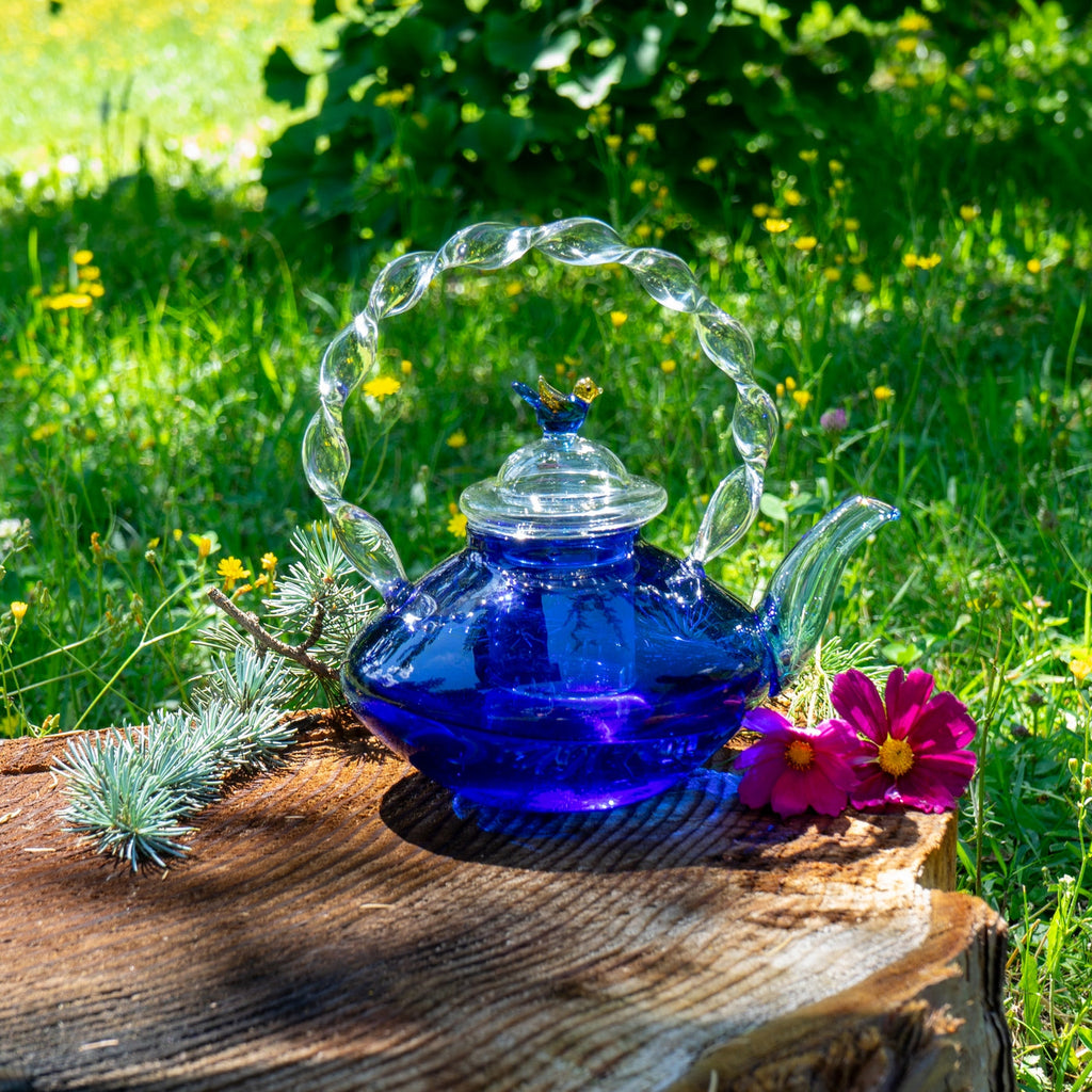 Monterey - Théière - Bleue - Verre Borosilicate - 660ml