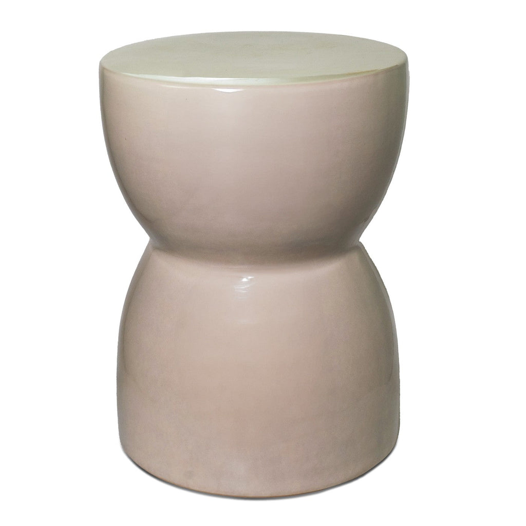 Samarcanda - Tabouret - Crème - Céramique