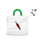 Monterey - Sucrier Avec Cuillère À Café Lapin Et Carotte - Verre Borosilicate - 300ml