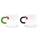 Monterey - Set De 2 Tasses À Café Coccinelle - Verre Borosilicate - 130ml