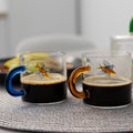Monterey - Set De 2 Tasses À Café Papillon - Verre Borosilicate - 130ml