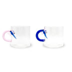 Monterey - Set De 2 Tasses À Café Libellule - Verre Borosilicate - 130ml