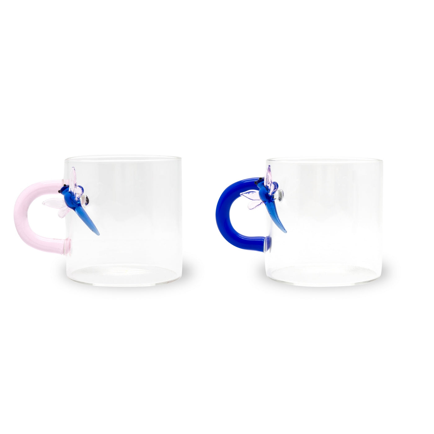 Monterey - Set De 2 Tasses À Café Libellule - Verre Borosilicate - 130ml
