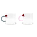 Monterey - Set De 2 Tasses À Café Escargot - Verre Borosilicate - 130ml