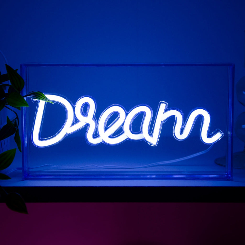 Tokyo - Enseigne Néon Avec Cadre DREAM
