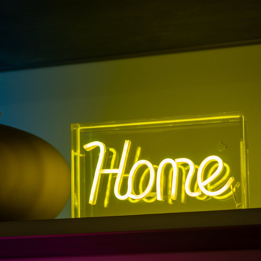Tokyo - Enseigne Néon Avec Cadre HOME