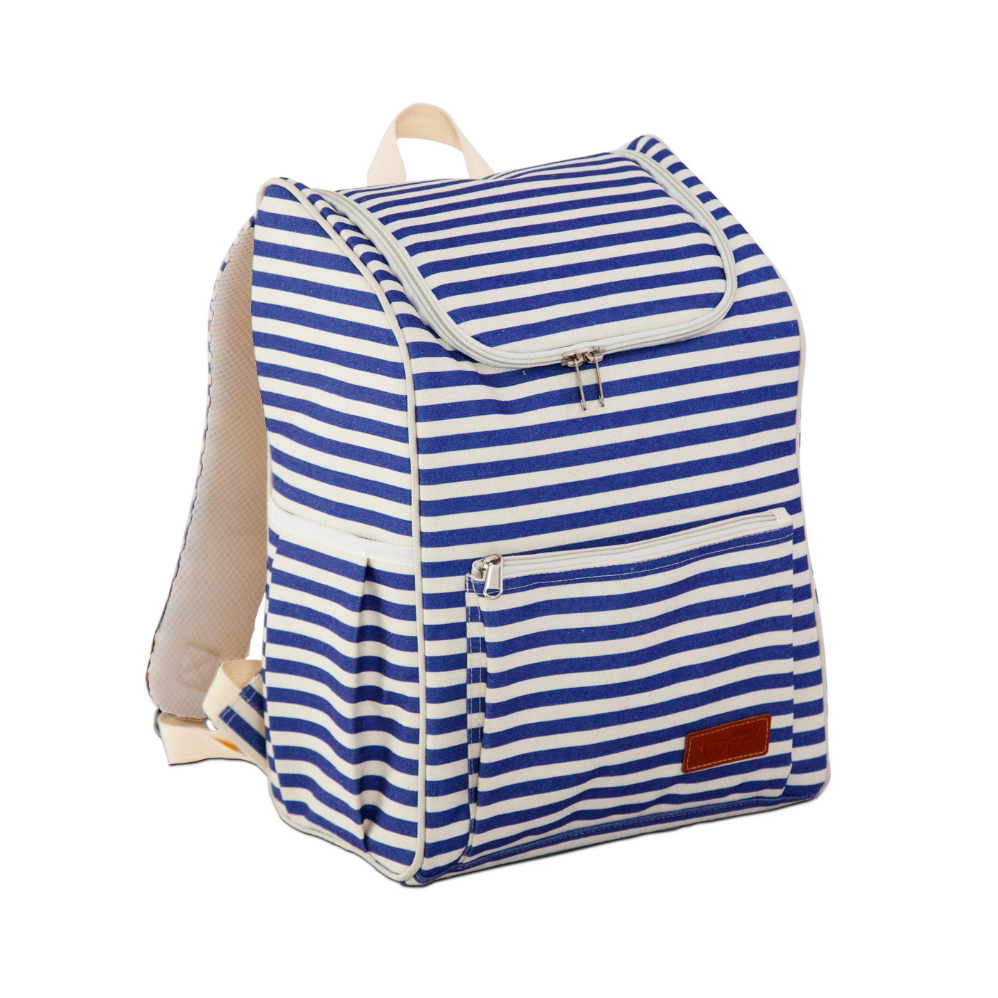 Austin - Sac À Dos Isotherme Rayé - Bleue - Textile - 16L