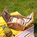 Austin - Panier Pique-nique Pour 2 Personnes - Miel - Bois