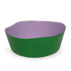 Balat - Saladier - Lilas Et Vert - Verre Borosilicate