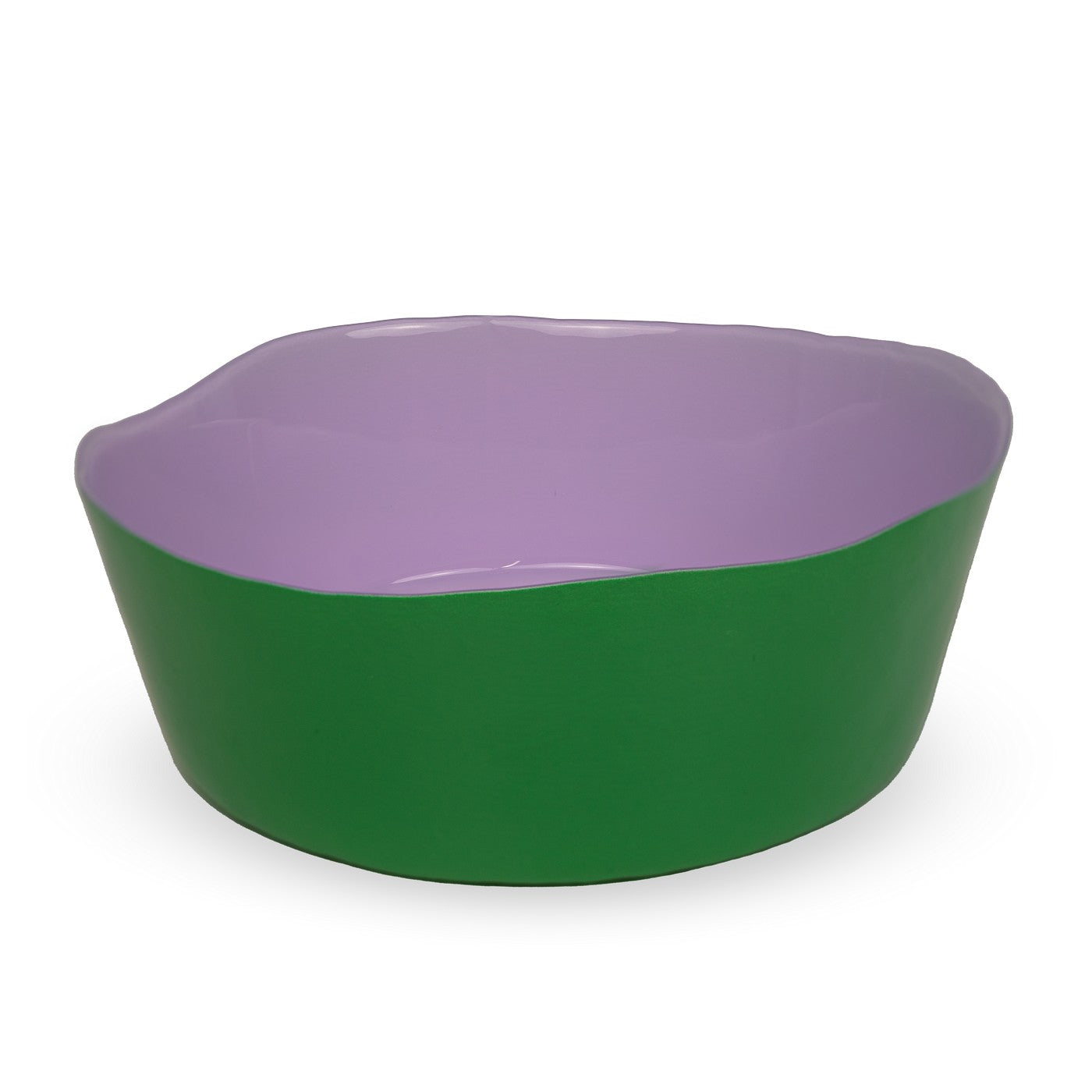 Balat - Saladier - Lilas Et Vert - Verre Borosilicate