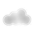 Tokyo - Miroir Néon Décoratif Avec Lumières LED Nuage Blanc