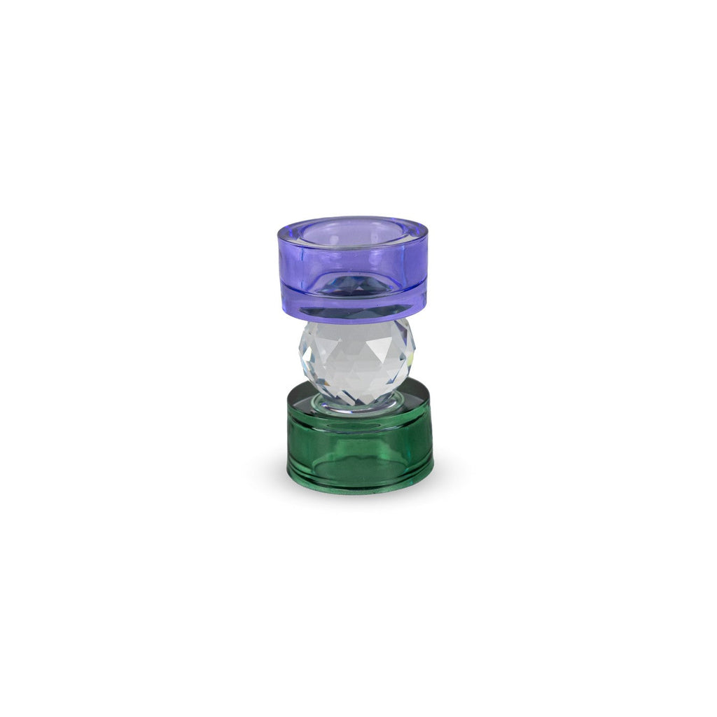 Anversa - Porte-bougie Effet Diamant - Verre Borosilicate