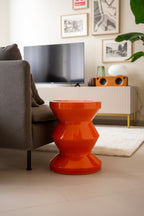 Samarcanda - Tabouret - Orange - Céramique