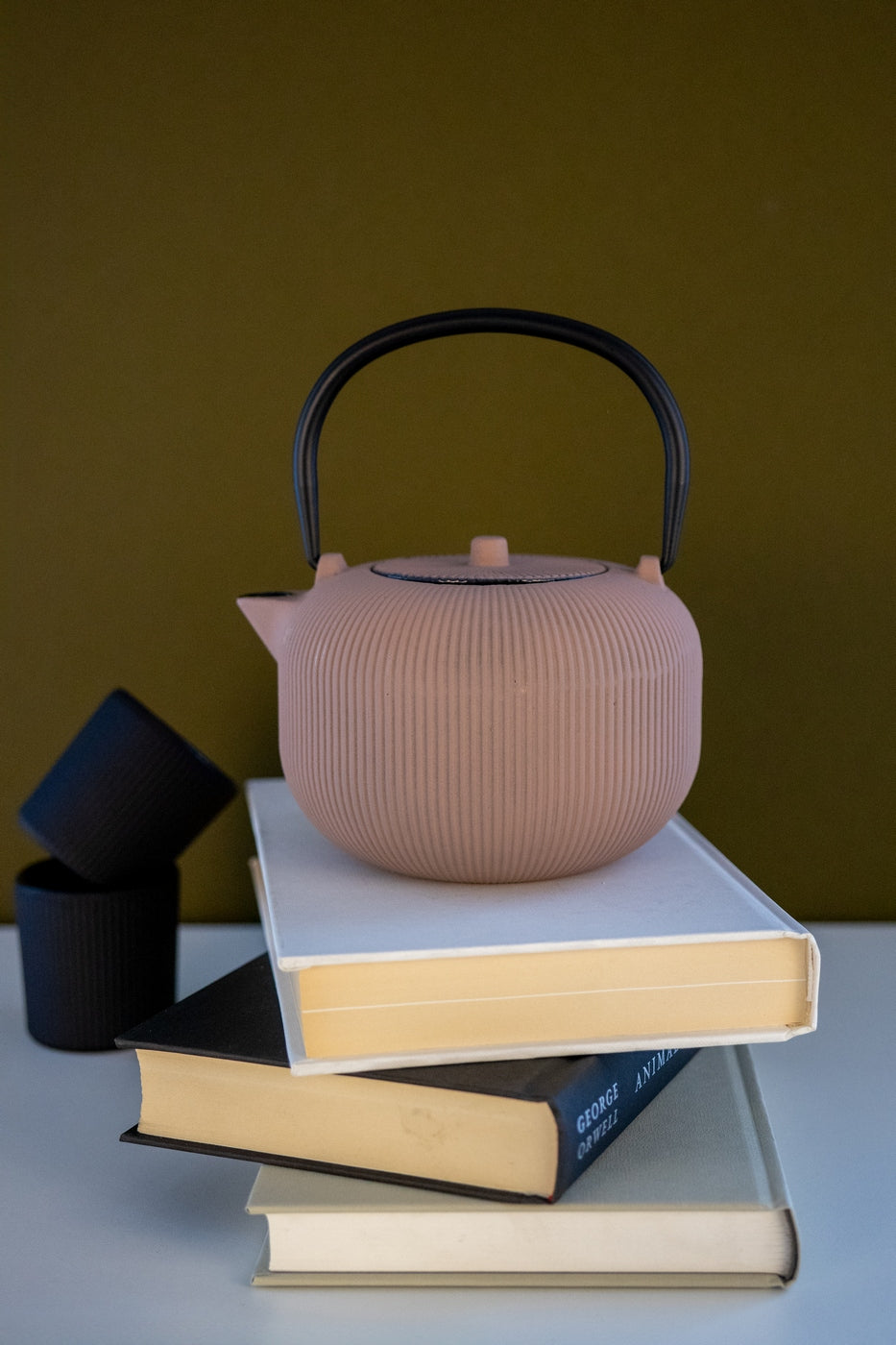 Osaka - Théière - Rose Poudré - Métal - 1L