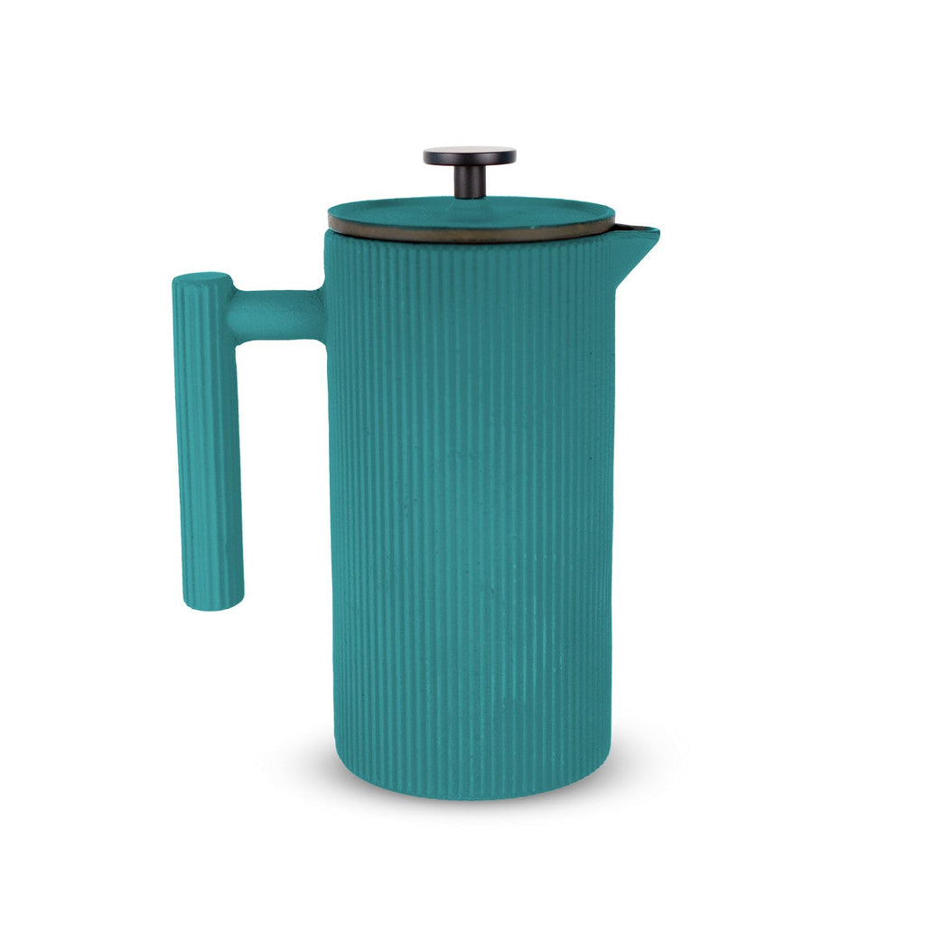Osaka - Cafetière À Piston - Bleu Clair - Métal - 850ml
