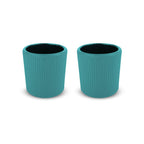 Osaka - Set De 2 Tasses - Bleu Clair - Métal - 100ml