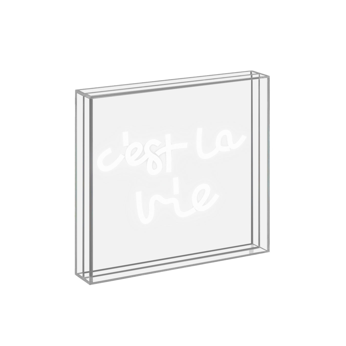 Tokyo - Enseigne Néon Avec Cadre C'EST LA VIE