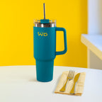 Miami - Mug Américain - Pétrole - Métal - 1,2L