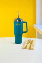 Miami - Mug Américain - Pétrole - Métal - 1,2L