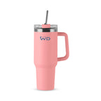 Miami - Mug Américain - Rose - Métal - 1,2L