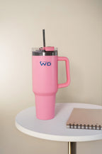 Miami - Mug Américain - Rose - Métal - 1,2L