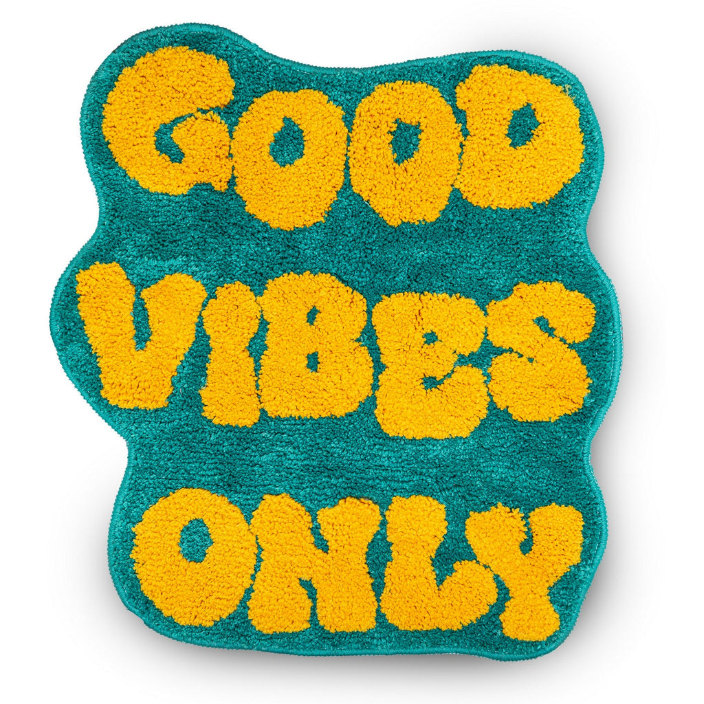 Amsterdam - Tapis Coloré Good Vibes Only - Textile