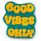 Amsterdam - Tapis Coloré Good Vibes Only - Textile