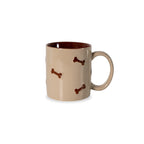 Wellington - Lot De 2 Mugs Os Marrons - Céramique - 420ml