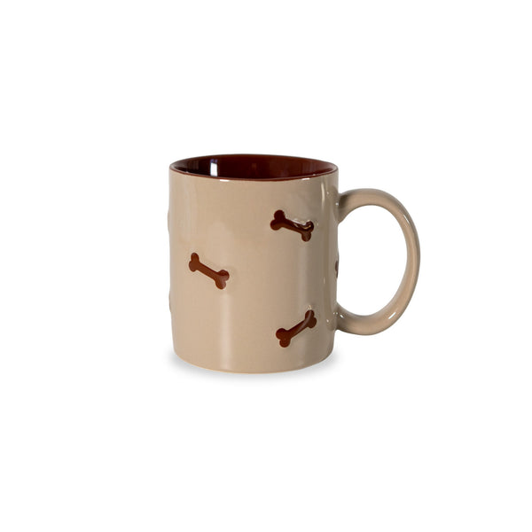 Wellington - Lot De 2 Mugs Os Marrons - Céramique - 420ml
