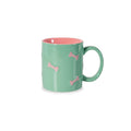 Wellington - Lot De 2 Mugs Os Roses - Céramique - 420ml