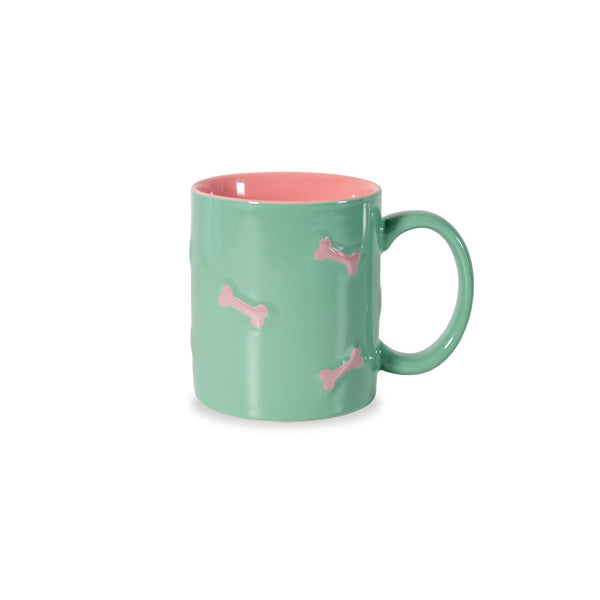 Wellington - Lot De 2 Mugs Os Roses - Céramique - 420ml