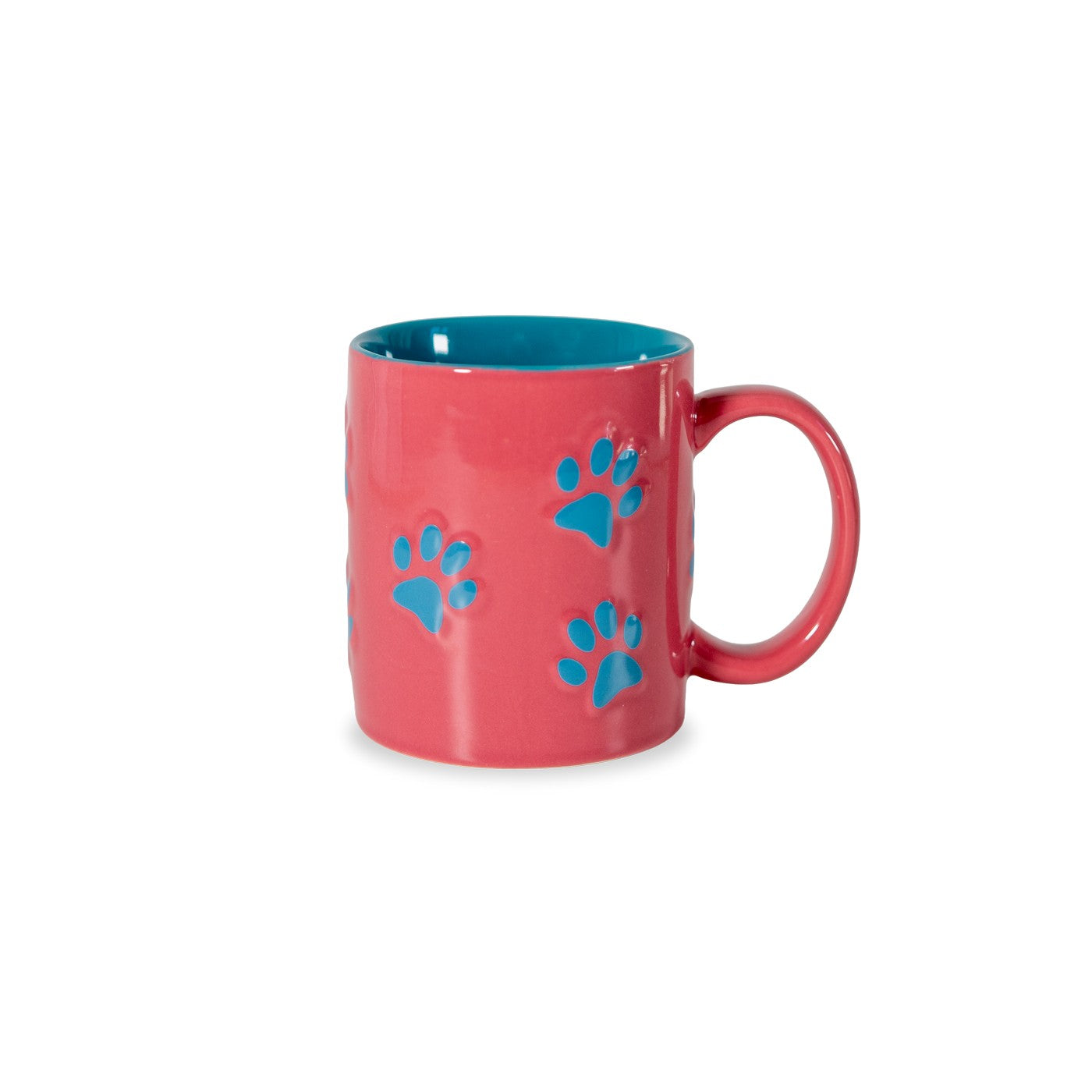 Wellington - Lot De 2 Mugs Patte Bleues - Céramique - 420ml