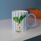 Mykonos - Lot De 2 Tasses Lapins - Céramique - 330ml