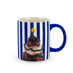 Mykonos - Lot De 2 Tasses Chats - Céramique - 330ml