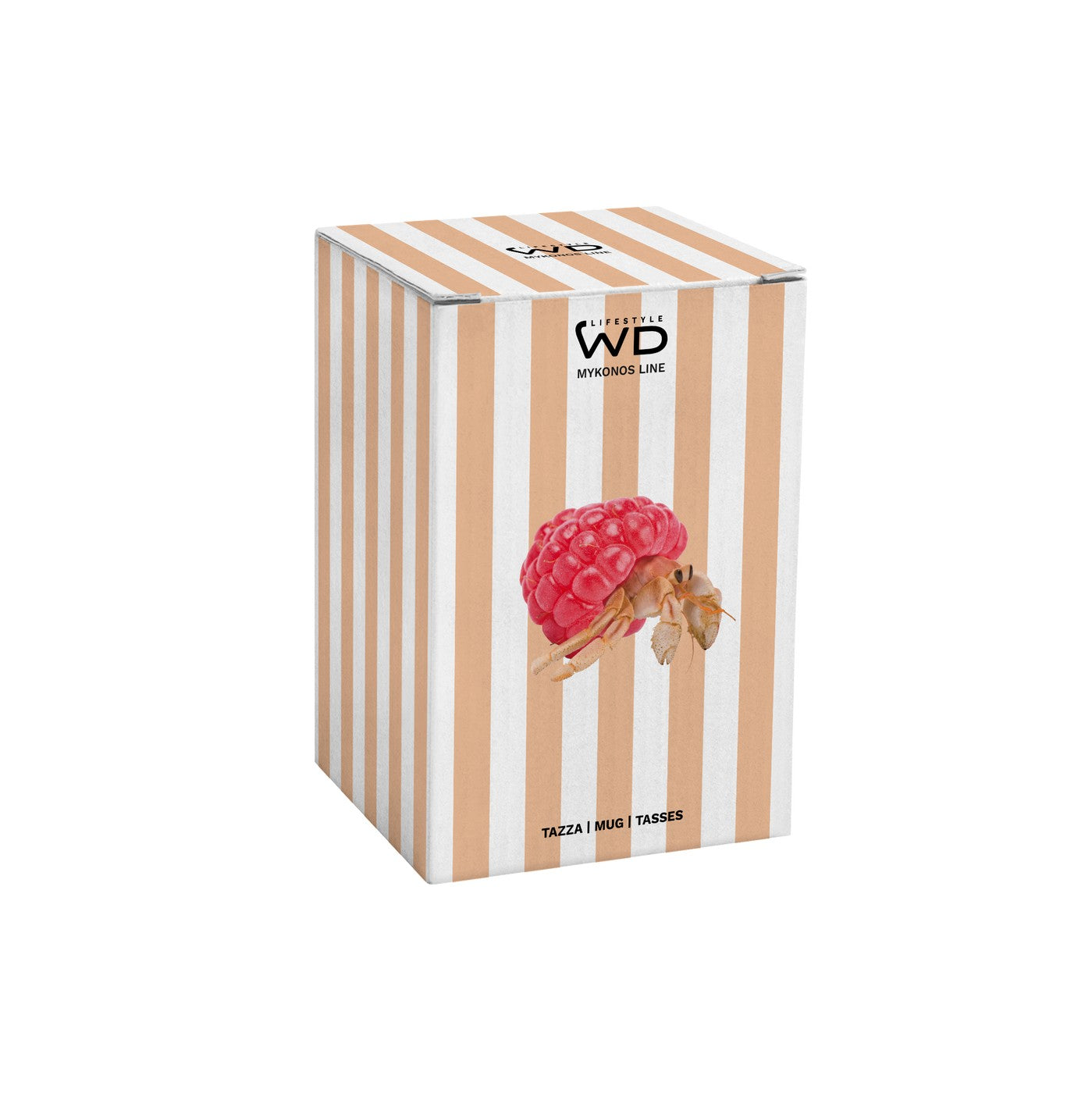 Mykonos - Lot De 2 Tasses Bernard-l’hermites - Céramique - 330ml