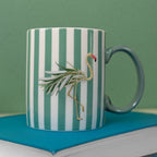 Mykonos - Lot De 2 Tasses Flamant Roses - Céramique - 330ml