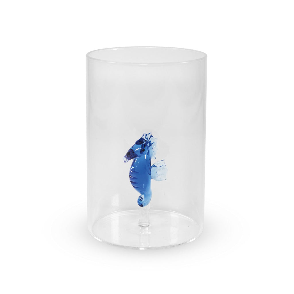 Monterey - Lot De 2 Gobelets Hippocampes - Verre Borosilicate - 500ml