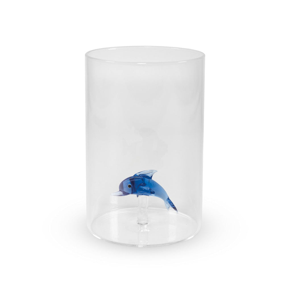Monterey - Lot De 2 Gobelets Dauphins - Verre Borosilicate - 500ml