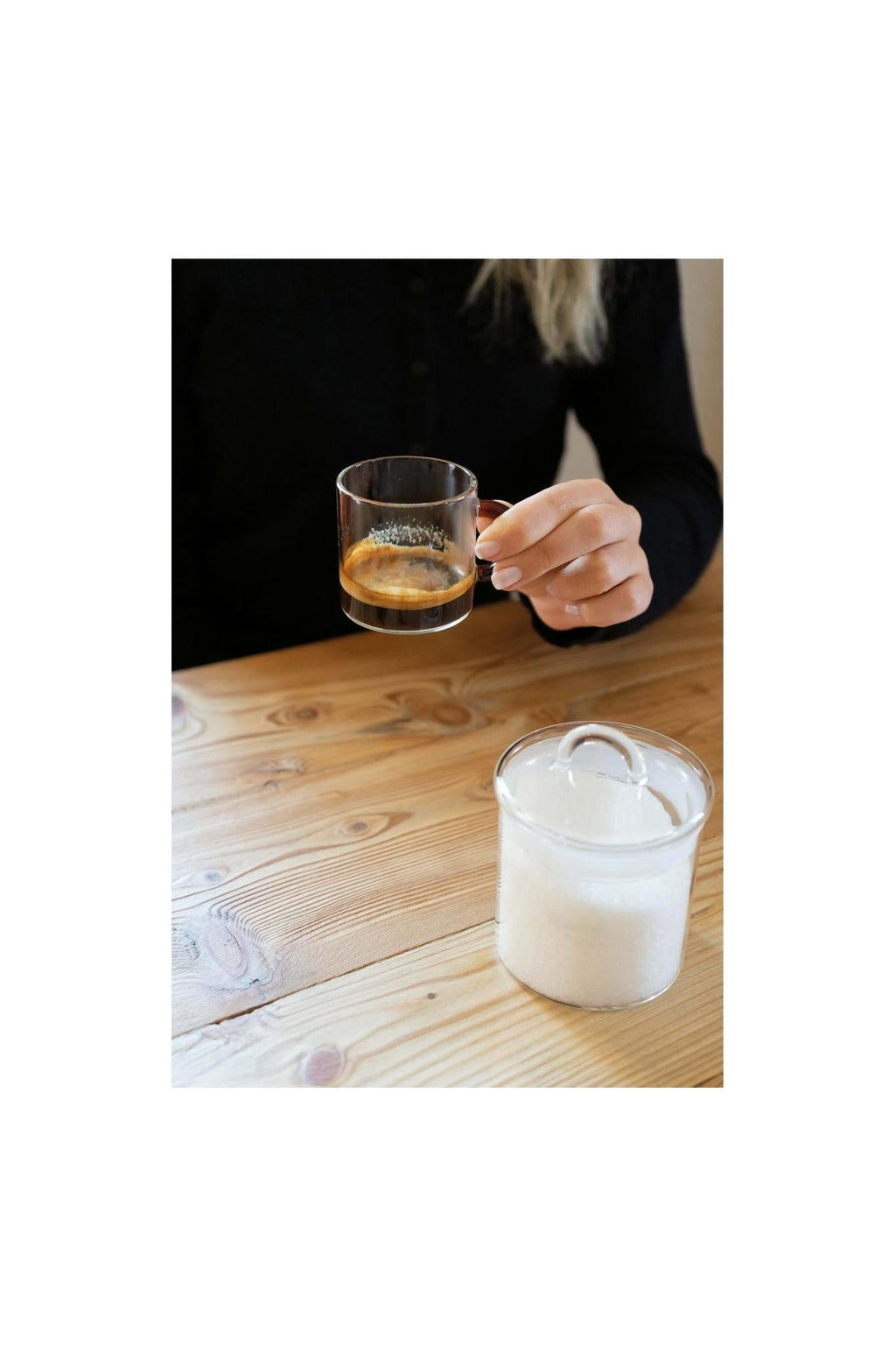 Set De 6 Tasses À Café En Verre Borosilicate - 6 Coloris
